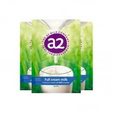 【12月大促】【新西兰直邮包邮】A2 成人全脂牛奶粉 1公斤x3袋/箱（3周岁+）【收件人身份证必须上传】【新疆、西藏、内蒙古、青海、宁夏、海南、甘肃，需加收运费】